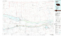 Ogallala Nebraska Historical topographic map, 1:100000 scale, 30 X 60 Minute, Year 1985