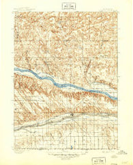 Ogallala Nebraska Historical topographic map, 1:125000 scale, 30 X 30 Minute, Year 1900