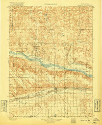 Ogallala Nebraska Historical topographic map, 1:125000 scale, 30 X 30 Minute, Year 1900