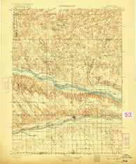 Ogallala Nebraska Historical topographic map, 1:125000 scale, 30 X 30 Minute, Year 1900