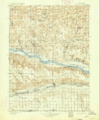 Ogallala Nebraska Historical topographic map, 1:125000 scale, 30 X 30 Minute, Year 1900