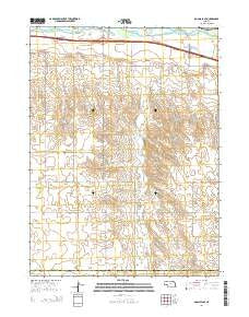 Ogallala SE Nebraska Current topographic map, 1:24000 scale, 7.5 X 7.5 Minute, Year 2014