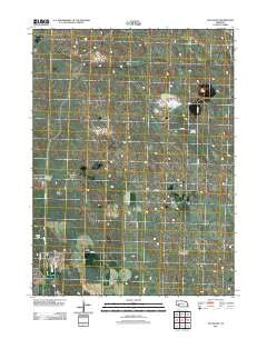 Old Baldy Nebraska Historical topographic map, 1:24000 scale, 7.5 X 7.5 Minute, Year 2011