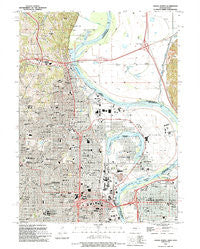 Omaha North Nebraska Historical topographic map, 1:24000 scale, 7.5 X 7.5 Minute, Year 1994
