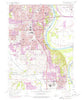 Omaha South Nebraska Historical topographic map, 1:24000 scale, 7.5 X 7.5 Minute, Year 1956