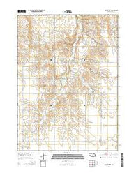Opportunity Nebraska Current topographic map, 1:24000 scale, 7.5 X 7.5 Minute, Year 2014