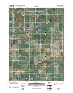 Orchard Nebraska Historical topographic map, 1:24000 scale, 7.5 X 7.5 Minute, Year 2011