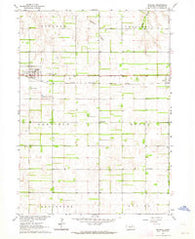 Orchard Nebraska Historical topographic map, 1:24000 scale, 7.5 X 7.5 Minute, Year 1963