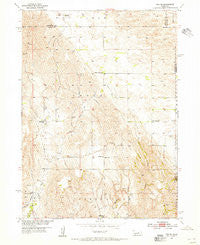 Ord NE Nebraska Historical topographic map, 1:24000 scale, 7.5 X 7.5 Minute, Year 1954