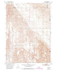 Ord NE Nebraska Historical topographic map, 1:24000 scale, 7.5 X 7.5 Minute, Year 1954