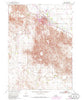 Ord Nebraska Historical topographic map, 1:24000 scale, 7.5 X 7.5 Minute, Year 1954