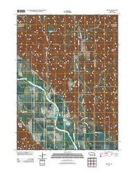 Ord NW Nebraska Historical topographic map, 1:24000 scale, 7.5 X 7.5 Minute, Year 2011