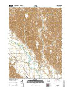 Ord NW Nebraska Current topographic map, 1:24000 scale, 7.5 X 7.5 Minute, Year 2014