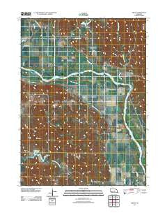 Ord SE Nebraska Historical topographic map, 1:24000 scale, 7.5 X 7.5 Minute, Year 2011