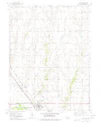 Orleans Nebraska Historical topographic map, 1:24000 scale, 7.5 X 7.5 Minute, Year 1973