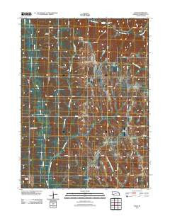 Orum Nebraska Historical topographic map, 1:24000 scale, 7.5 X 7.5 Minute, Year 2011