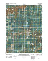Osceola Nebraska Historical topographic map, 1:24000 scale, 7.5 X 7.5 Minute, Year 2011