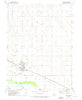 Oshkosh Nebraska Historical topographic map, 1:24000 scale, 7.5 X 7.5 Minute, Year 1971