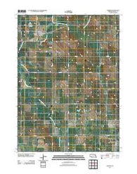 Osmond Nebraska Historical topographic map, 1:24000 scale, 7.5 X 7.5 Minute, Year 2011