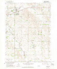 Osmond Nebraska Historical topographic map, 1:24000 scale, 7.5 X 7.5 Minute, Year 1963