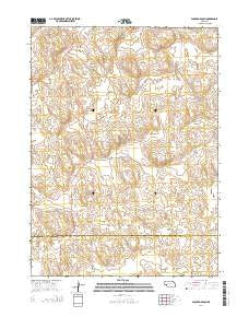 Packard Ranch Nebraska Current topographic map, 1:24000 scale, 7.5 X 7.5 Minute, Year 2014