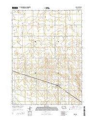Page Nebraska Current topographic map, 1:24000 scale, 7.5 X 7.5 Minute, Year 2014
