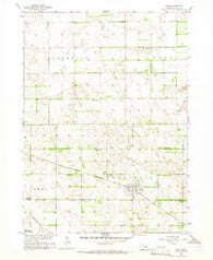 Page Nebraska Historical topographic map, 1:24000 scale, 7.5 X 7.5 Minute, Year 1958