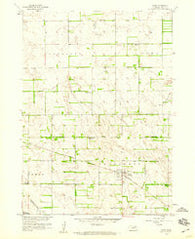 Page Nebraska Historical topographic map, 1:24000 scale, 7.5 X 7.5 Minute, Year 1958