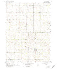 Page Nebraska Historical topographic map, 1:24000 scale, 7.5 X 7.5 Minute, Year 1958