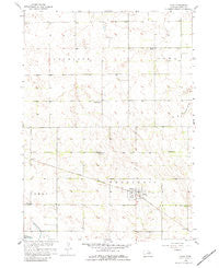 Page Nebraska Historical topographic map, 1:24000 scale, 7.5 X 7.5 Minute, Year 1958