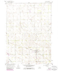 Page Nebraska Historical topographic map, 1:24000 scale, 7.5 X 7.5 Minute, Year 1958