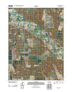 Palisade Nebraska Historical topographic map, 1:24000 scale, 7.5 X 7.5 Minute, Year 2011
