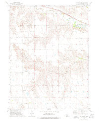 Palisade SW Nebraska Historical topographic map, 1:24000 scale, 7.5 X 7.5 Minute, Year 1973