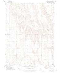 Palisade Nebraska Historical topographic map, 1:24000 scale, 7.5 X 7.5 Minute, Year 1974