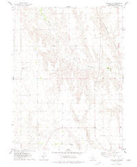 Palisade Nebraska Historical topographic map, 1:24000 scale, 7.5 X 7.5 Minute, Year 1974