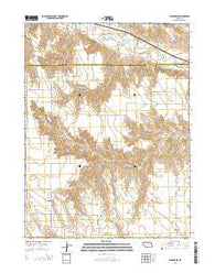 Palisade SW Nebraska Current topographic map, 1:24000 scale, 7.5 X 7.5 Minute, Year 2014