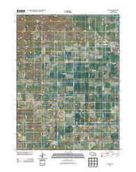 Palmer Nebraska Historical topographic map, 1:24000 scale, 7.5 X 7.5 Minute, Year 2011