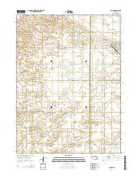 Palmer Nebraska Current topographic map, 1:24000 scale, 7.5 X 7.5 Minute, Year 2014