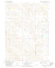 Paramount Valley Nebraska Historical topographic map, 1:24000 scale, 7.5 X 7.5 Minute, Year 1981