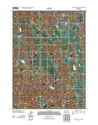 Paramount Valley Nebraska Historical topographic map, 1:24000 scale, 7.5 X 7.5 Minute, Year 2011