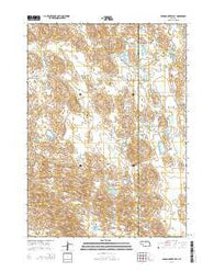Paramount Valley Nebraska Current topographic map, 1:24000 scale, 7.5 X 7.5 Minute, Year 2014
