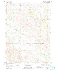 Park Church Nebraska Historical topographic map, 1:24000 scale, 7.5 X 7.5 Minute, Year 1960