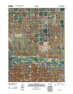Parks Nebraska Historical topographic map, 1:24000 scale, 7.5 X 7.5 Minute, Year 2011