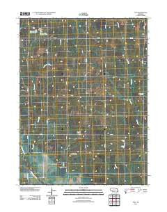 Paul Nebraska Historical topographic map, 1:24000 scale, 7.5 X 7.5 Minute, Year 2011