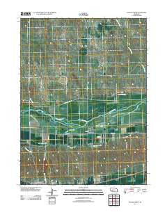 Paxton North Nebraska Historical topographic map, 1:24000 scale, 7.5 X 7.5 Minute, Year 2011