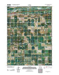 Paxton South Nebraska Historical topographic map, 1:24000 scale, 7.5 X 7.5 Minute, Year 2011