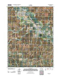 Pender Nebraska Historical topographic map, 1:24000 scale, 7.5 X 7.5 Minute, Year 2011