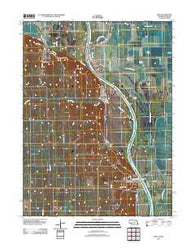 Peru Nebraska Historical topographic map, 1:24000 scale, 7.5 X 7.5 Minute, Year 2011