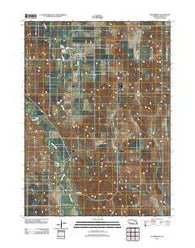 Petersburg Nebraska Historical topographic map, 1:24000 scale, 7.5 X 7.5 Minute, Year 2011