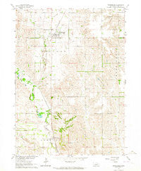 Petersburg Nebraska Historical topographic map, 1:24000 scale, 7.5 X 7.5 Minute, Year 1963